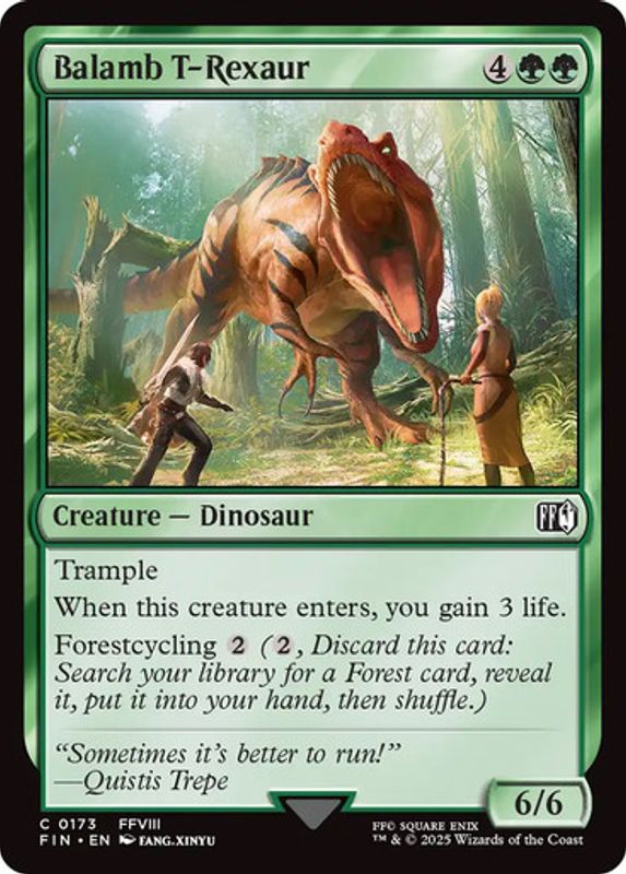 Balamb T-Rexaur (Foil)